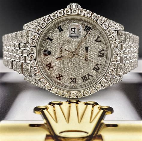 iced out rolex amazon